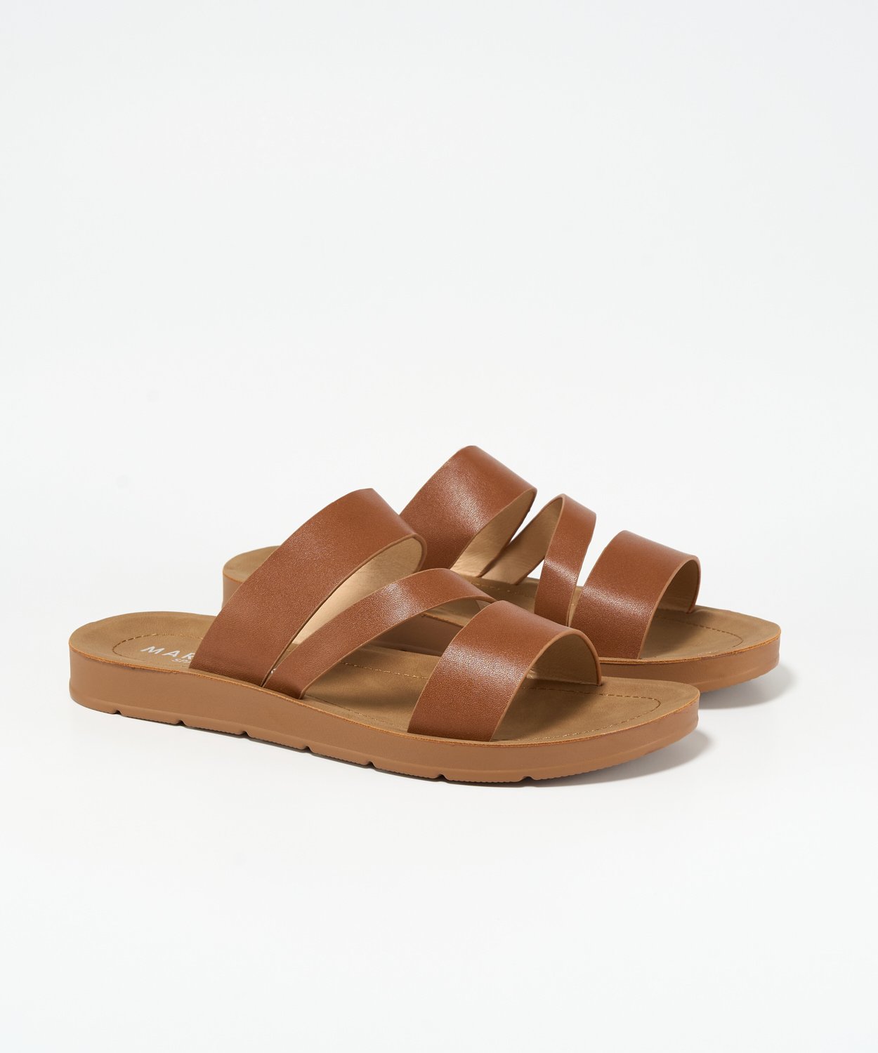 Sand&aacute;lias rasas de tiras